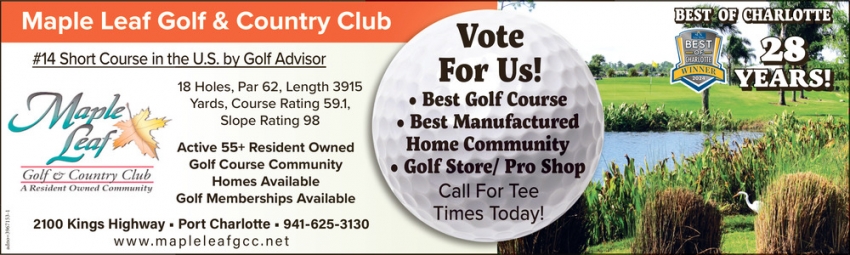 Maple Leaf Golf & Country Club