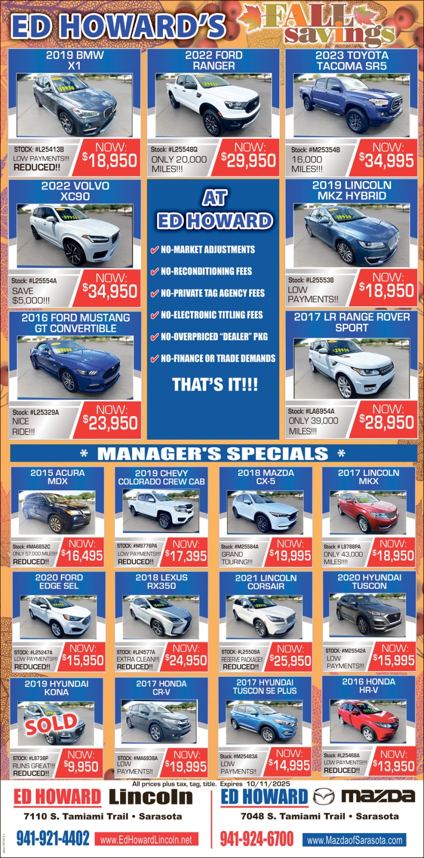 Ed Howard Lincon & Mazda
