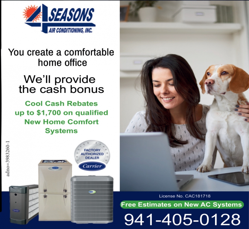 4 Seasons Air Conditioning, Inc.
