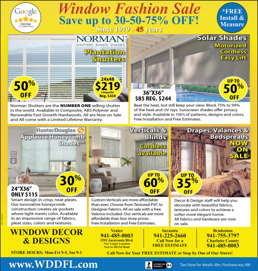 Window Decor & Designs