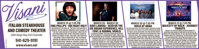 Visani Comedy Dinner Theater