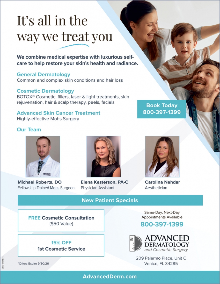 Advanced Dermatology and Cosmetic Surgery