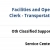 Facilities and Operations Clerk - Transportation Dept