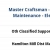 Master Craftsman - Building Maintenance - Electrical