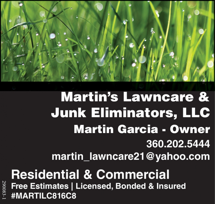 Martin's Lawncare & Junk Eliminators, LLC