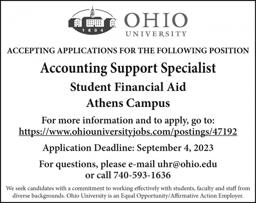 Accounting Support Specialist