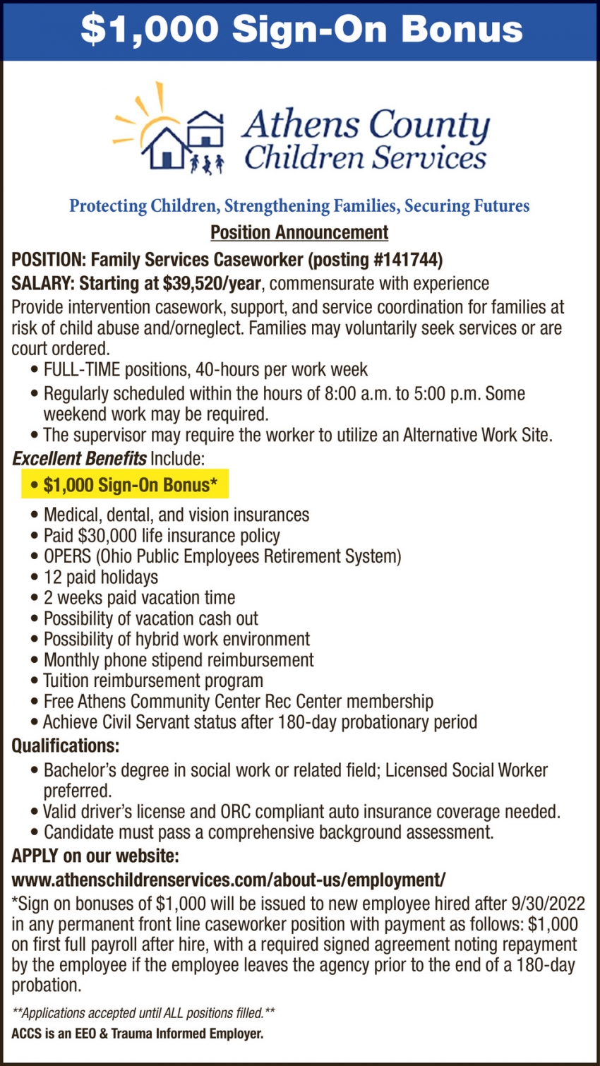 Family Services Caseworker