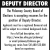 Deputy Director