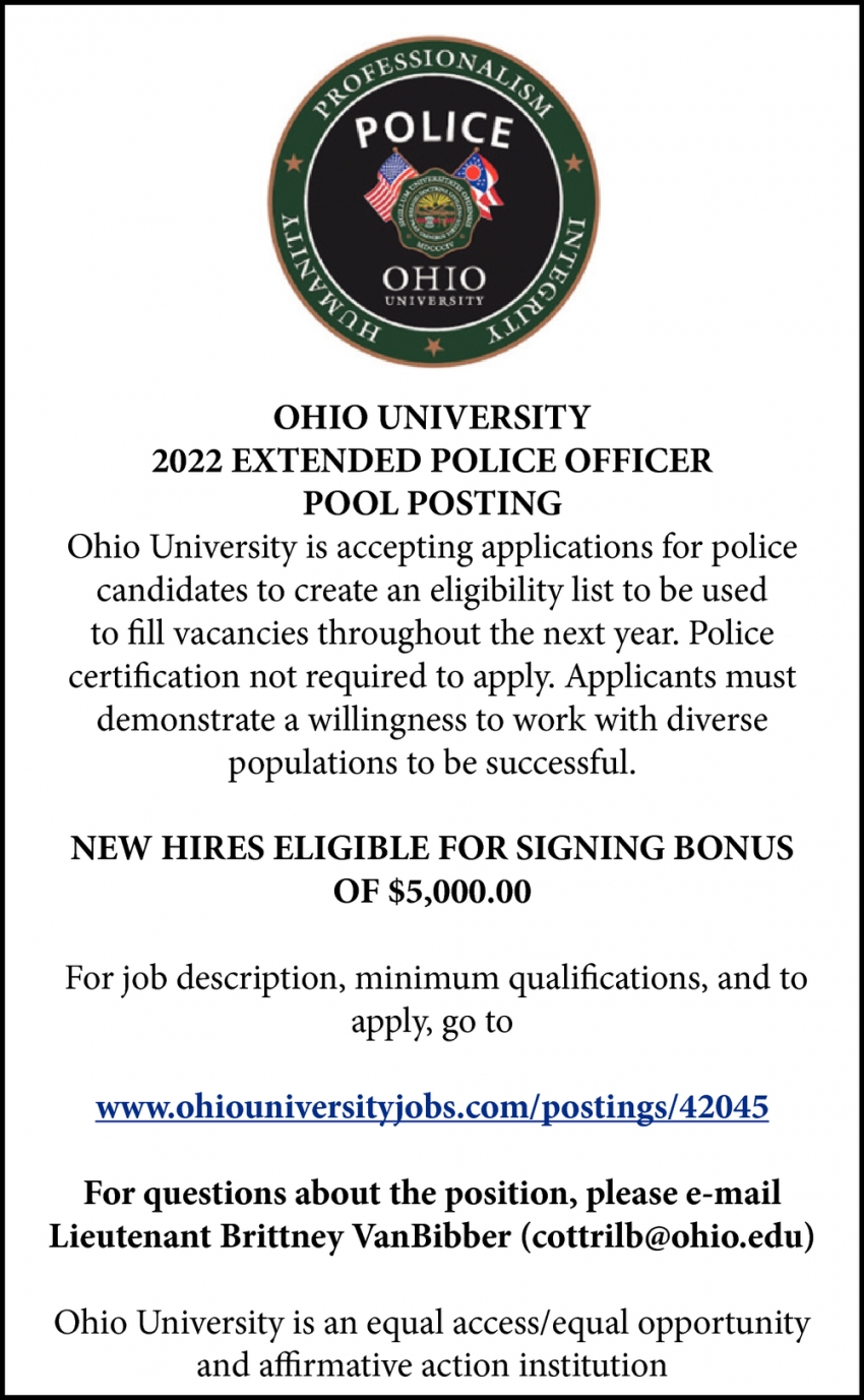 2022 Extended Police Officer
