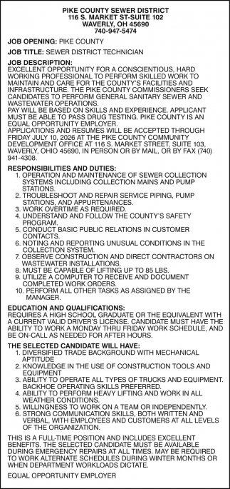 Pike County Sewer District
