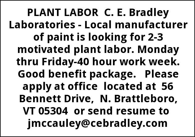 Looking For Plant Labor