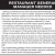 Restaurant Manager