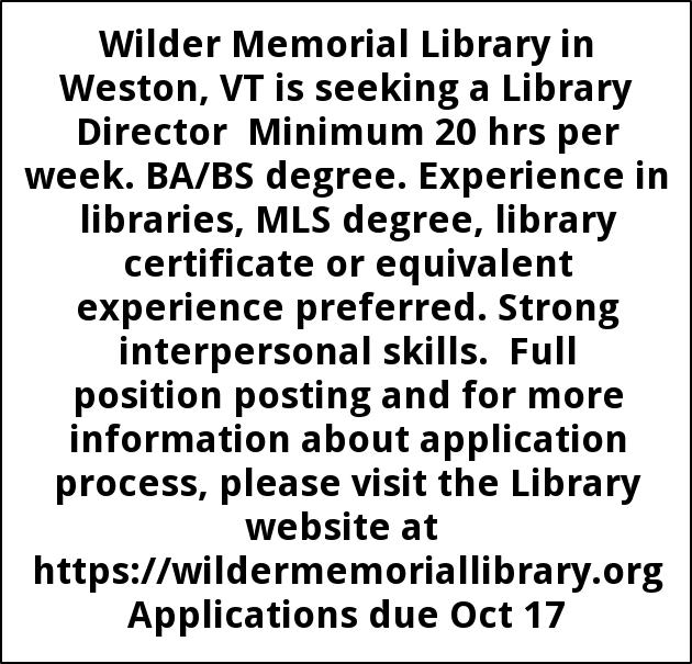 Wilder Memorial Library