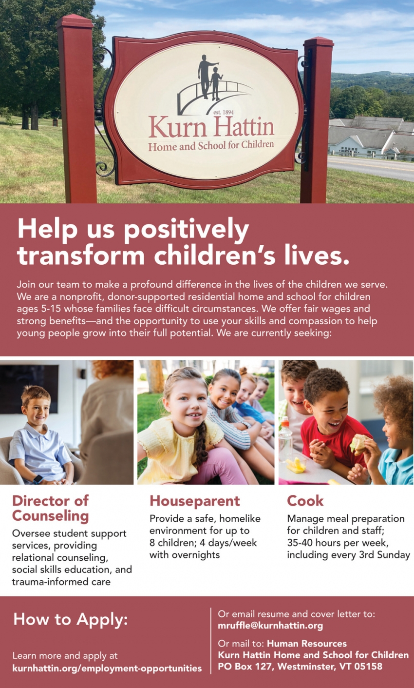 Kurn Hattin Homes For Children