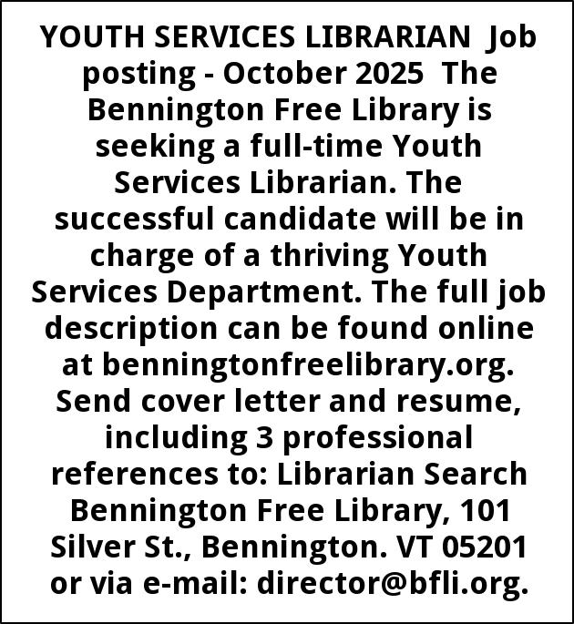 The Bennington Free Library