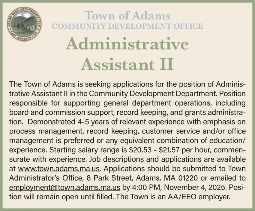 Town of Adams