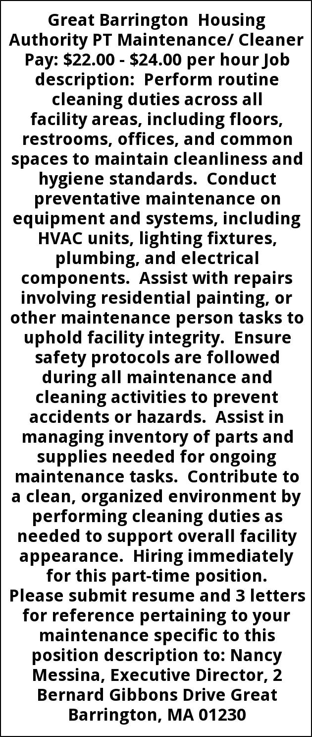 Great Barrington Housing Authority