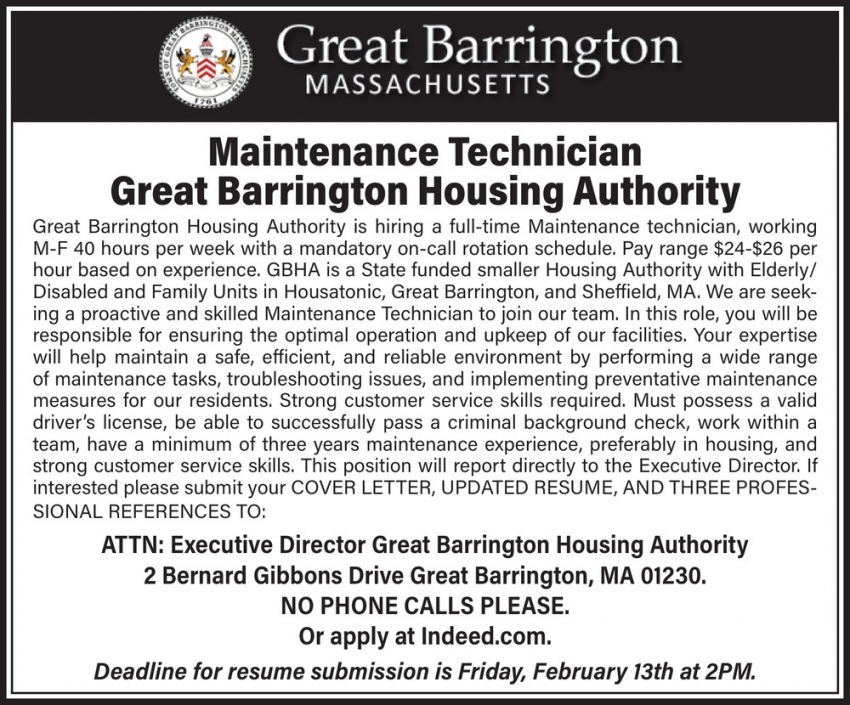 Great Barrington Housing Authority
