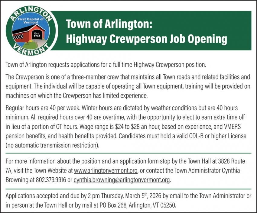 Town Of Arlington