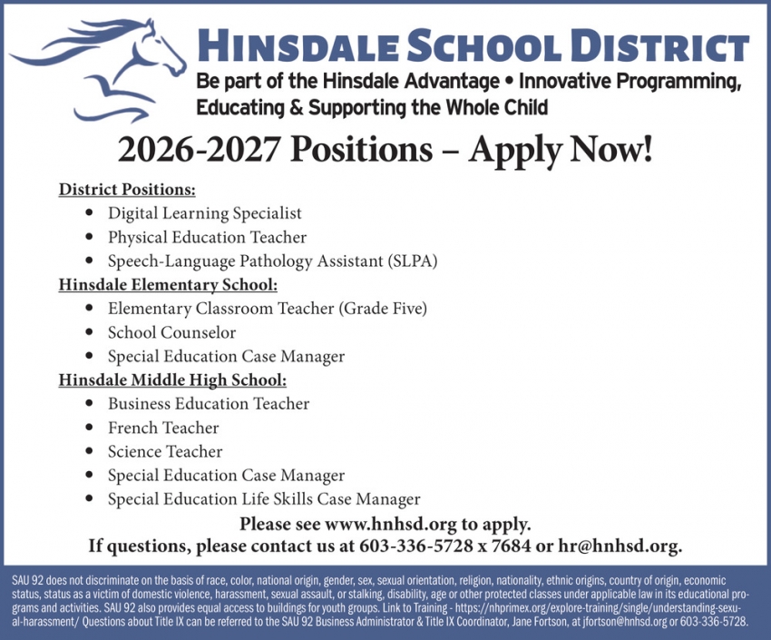 Hinsdale School District