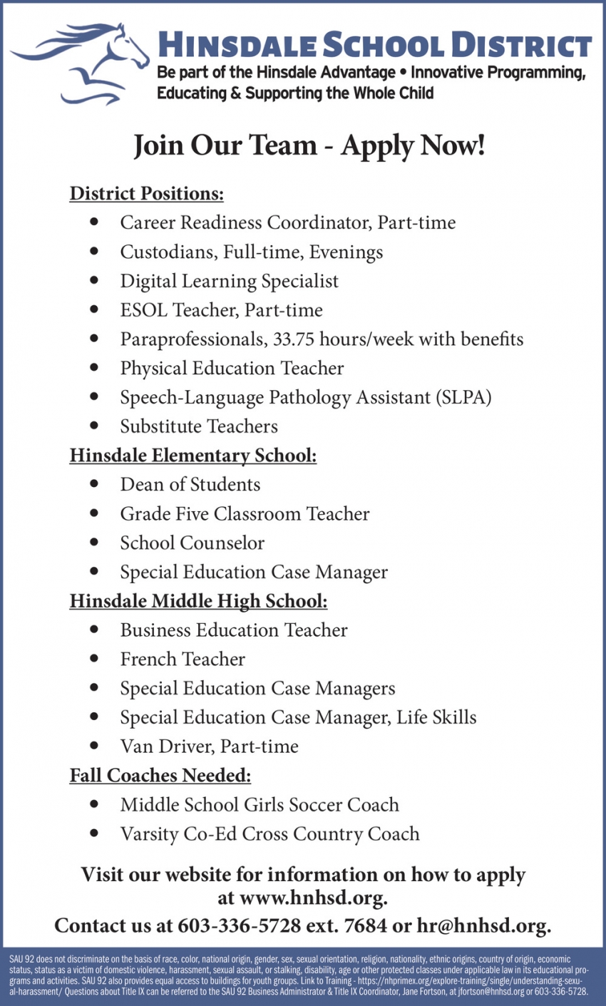 Hinsdale School District