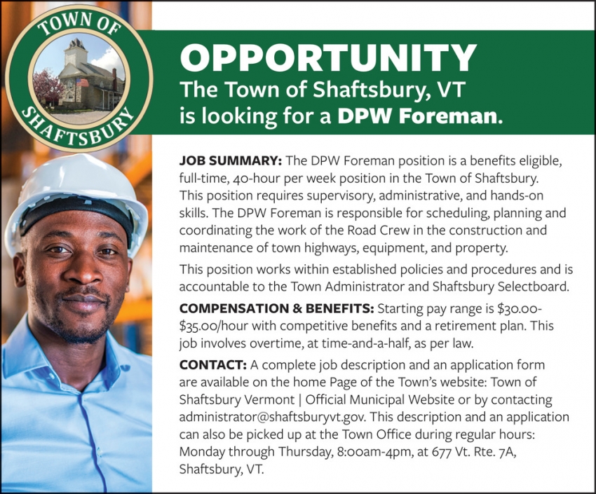 Town Of Shaftsbury