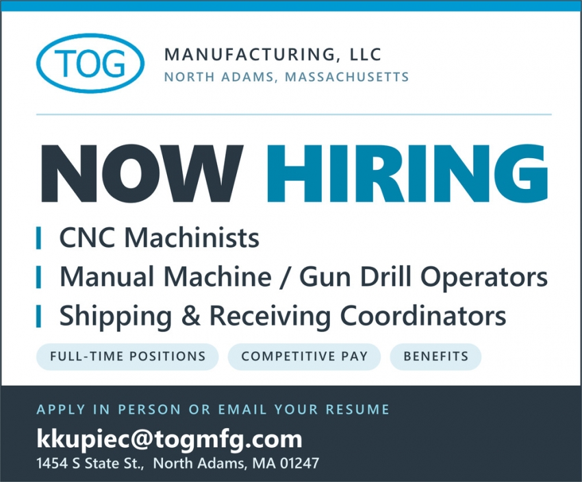 TOG Manufactuting, LLC
