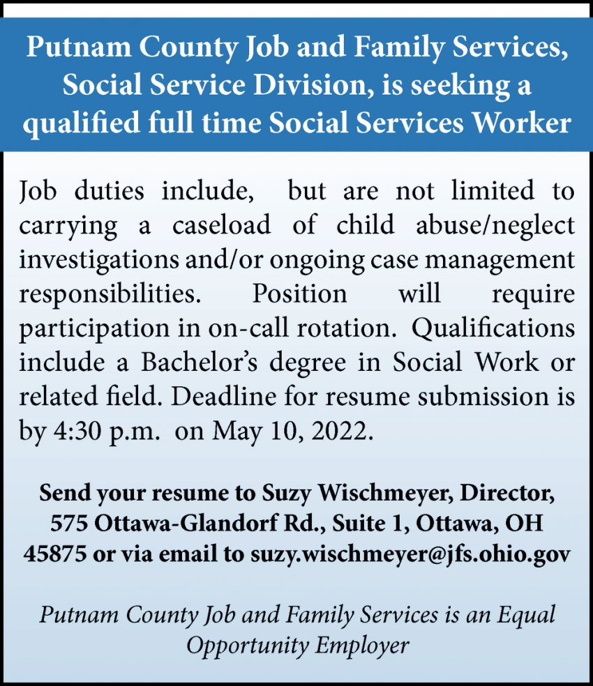 Social Services Worker