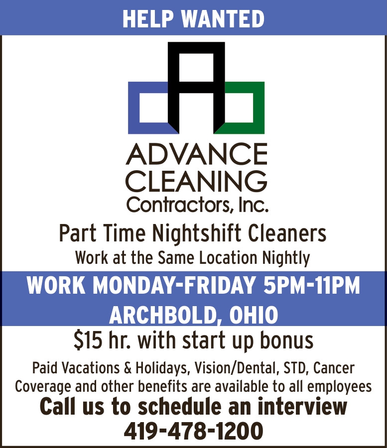 Advance Cleaning Contractors, Inc.