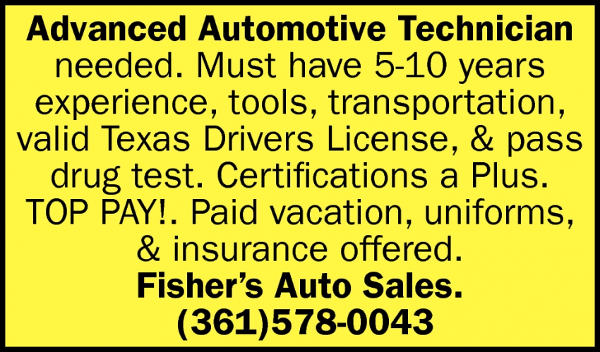 Advanced Automotive Technician
