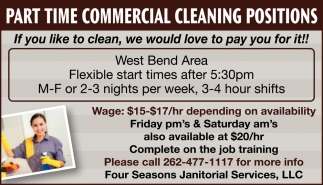 evening office cleaning jobs near me