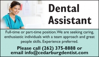 info@cedarburgdentist.com