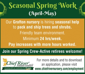 Chief River Nursery Company