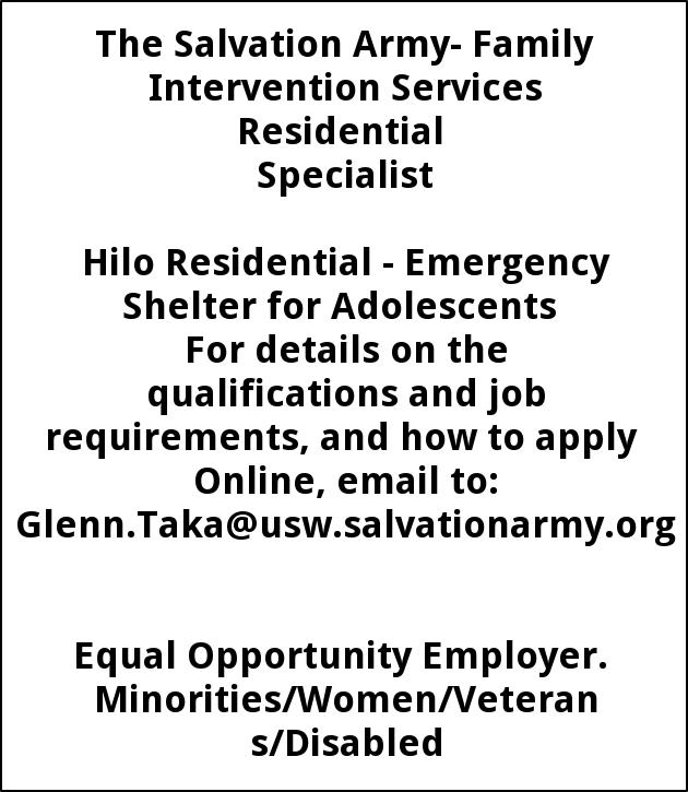 Residential Specialist