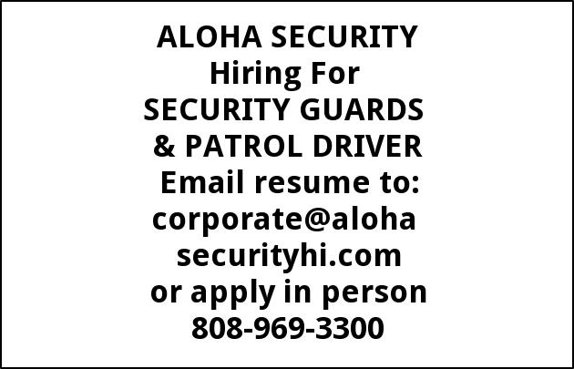 Security Guards & Patrol Drivers