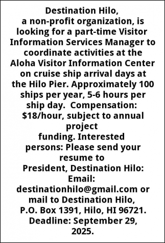 Destination Hilo