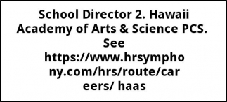 Hawaii Academy of Arts & Science PCS