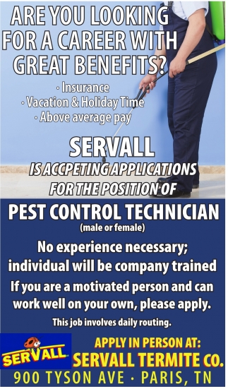 Pest Control Technician