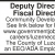 Deputy Director / Fiscal Director