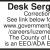 Desk Sergeant