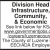 Division Head