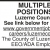 Multiple Position Opening