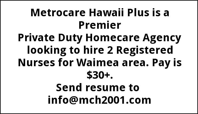 Registered Nurses Metrocare Hawaii Plus