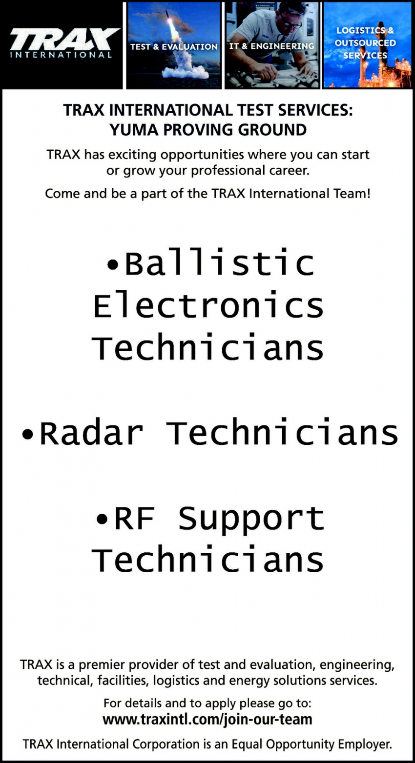 Ballistic Electronics Technicians