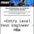 Entry Level Test Engineer