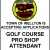 Golf Course Pro Shop Attendant