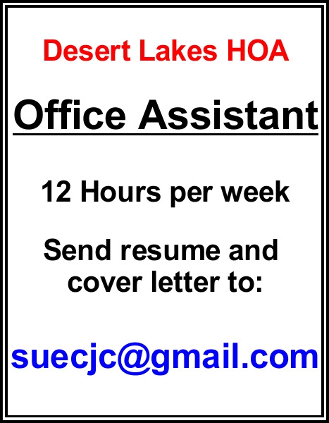 Desert Lakes HOA