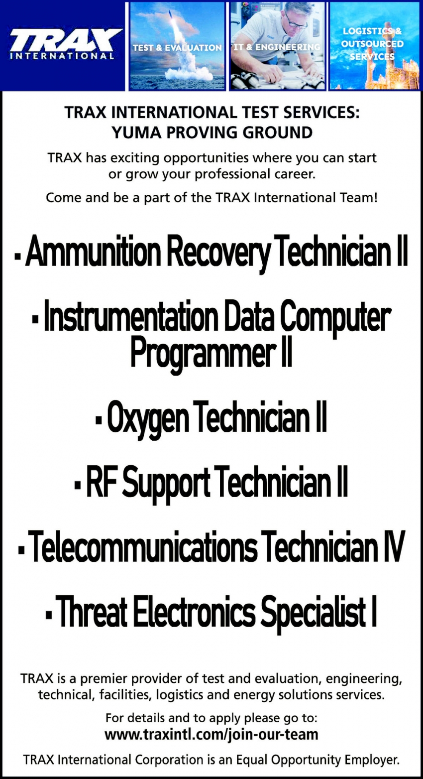 Trax International Test Services