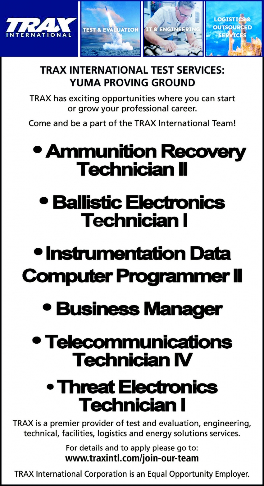Trax International Test Services
