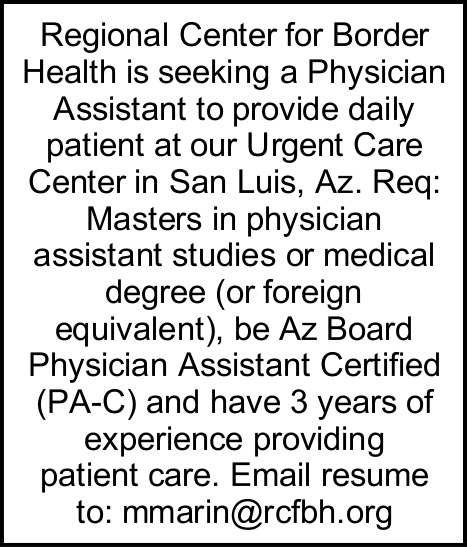 Regional Center for Border Health, Inc